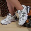 کتونی زنانه اسپرت مدل نیوبالانس 9060 new balance رنگ سفید کد 89800