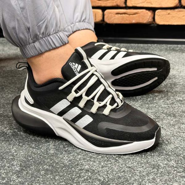 کتونی اسپرت مردانه رنگ مشکی مدل adidas آدیداس کد 8790