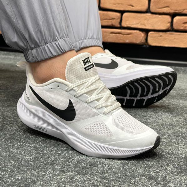 کتونی ست مردانه زنانه مدل نایک ایر زوم گاید nike air zoom guide رانینگ سفید کد 1241