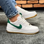 کتونی نایک ایرفورس مردانه nike air force رنگ سفید سبز کد 6223