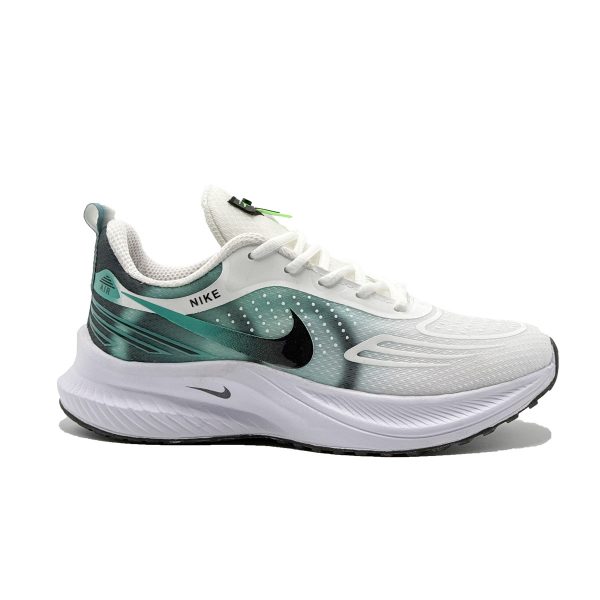 کتونی رانینگ مردانه مدل نایکی NIKE رنگ سفید سبز کد 45963