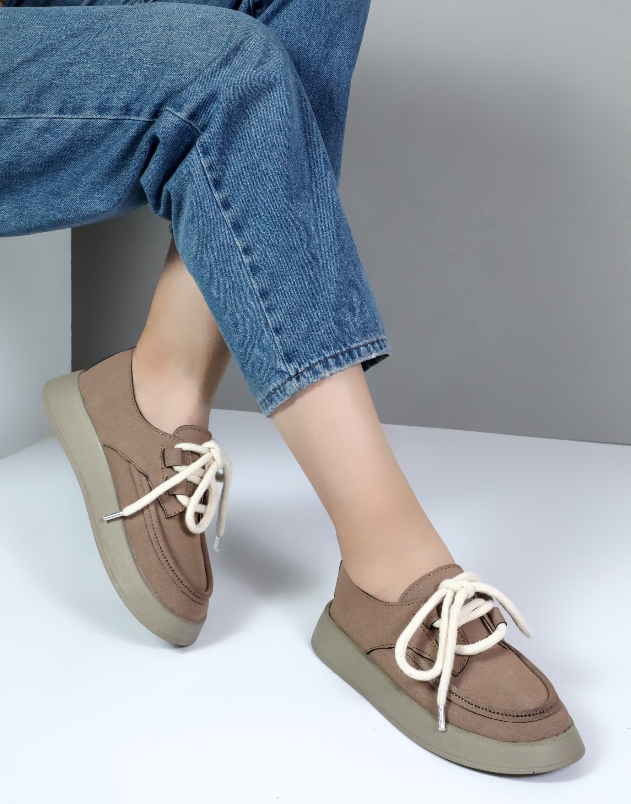 کالج زنانه جنس اشبالت جیر رنگ نسکافه ای کد 88633