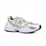 کتونی نیوبالانس 530 سفید نقره ای زنانه 530 new balance کد 67689