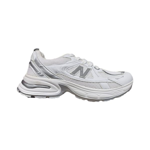 کتونی اسپرت زنانه رنگ سفید یاسی مدل نیوبالانس New balance کد 51161