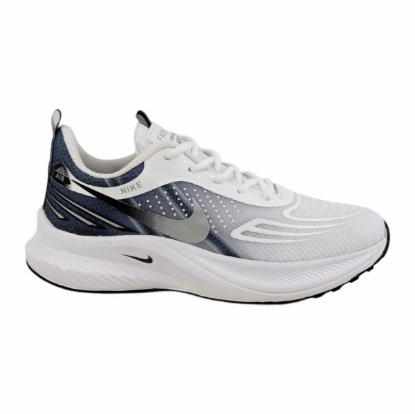 کتونی رانینگ مردانه مدل نایکی NIKE رنگ سفید پشت سابلومیشن کد 45966