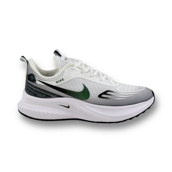 کتونی رانینگ مردانه مدل نایکی NIKE رنگ سفید مشکی سبز کد 45965