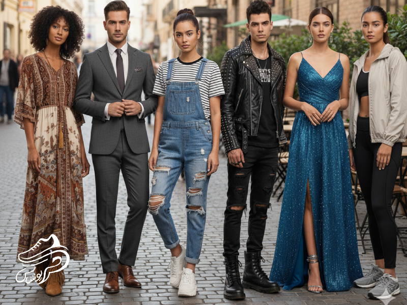 انتخاب کفش مناسب برای استایل‌های مختلف