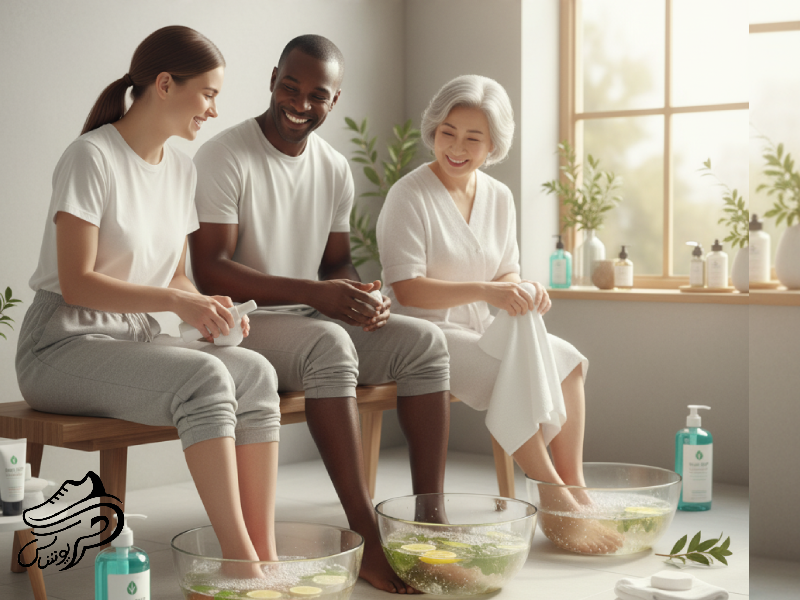 روش‌های مراقبت روزانه از پا برای جلوگیری از بیماری‌ها