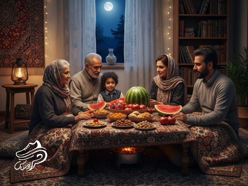 بهترین ایده‌ها برای استایل با تم شب یلدا