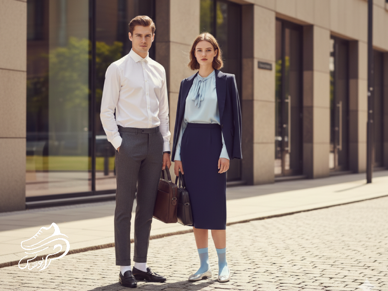 چطور جوراب و کفش رنگی را ست کنیم؟