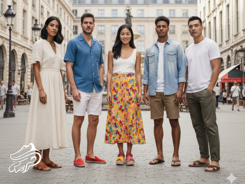   صندل و کفش تابستانی