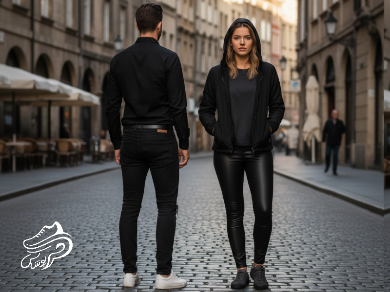 ایده‌های خلاقانه برای ست کردن کفش با لباس مشکی، از خیابان تا مجالس