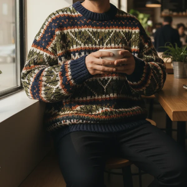 ترندهای جدید بافت مردانه در سال ۲۰۲۵، استایل مدرن و راحت برای آقایان