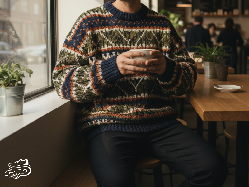 ترندهای جدید بافت مردانه در سال ۲۰۲۵، استایل مدرن و راحت برای آقایان