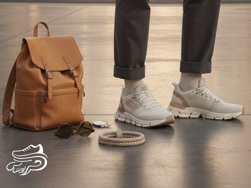 ترکیب کتونی اسپرت مردانه با لباس‌های نیمه‌رسمی