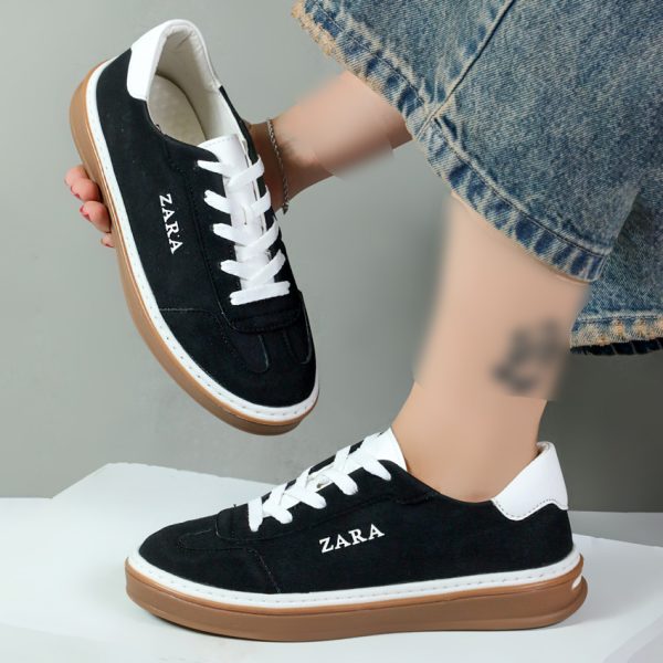 کفش کتونی زنانه زارا zara رنگ مشکی کد 03102