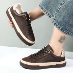 کفش کتونی ونس زنانه رنگ قهوه ای کد 983